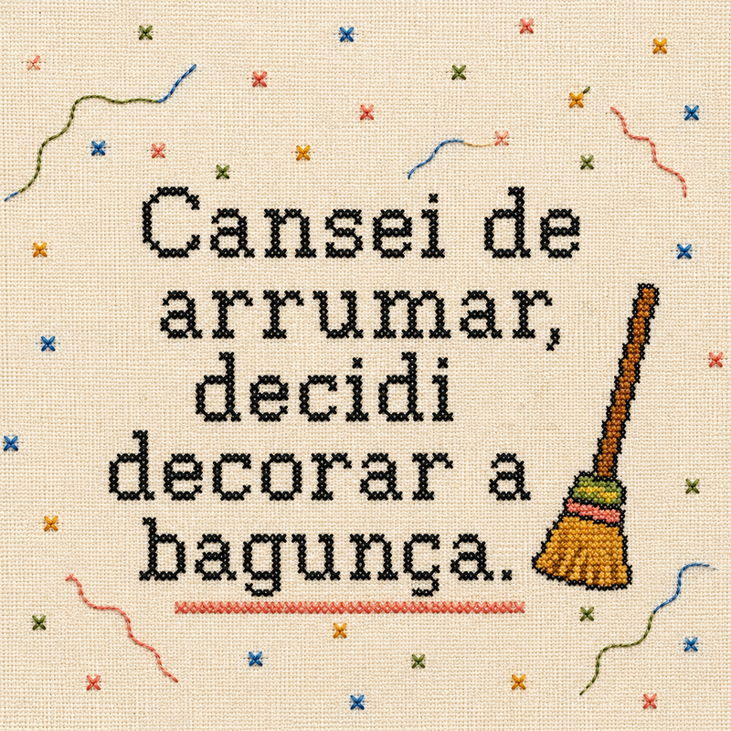 Azulejo Cansei de Arrumar, Decidi Decorar