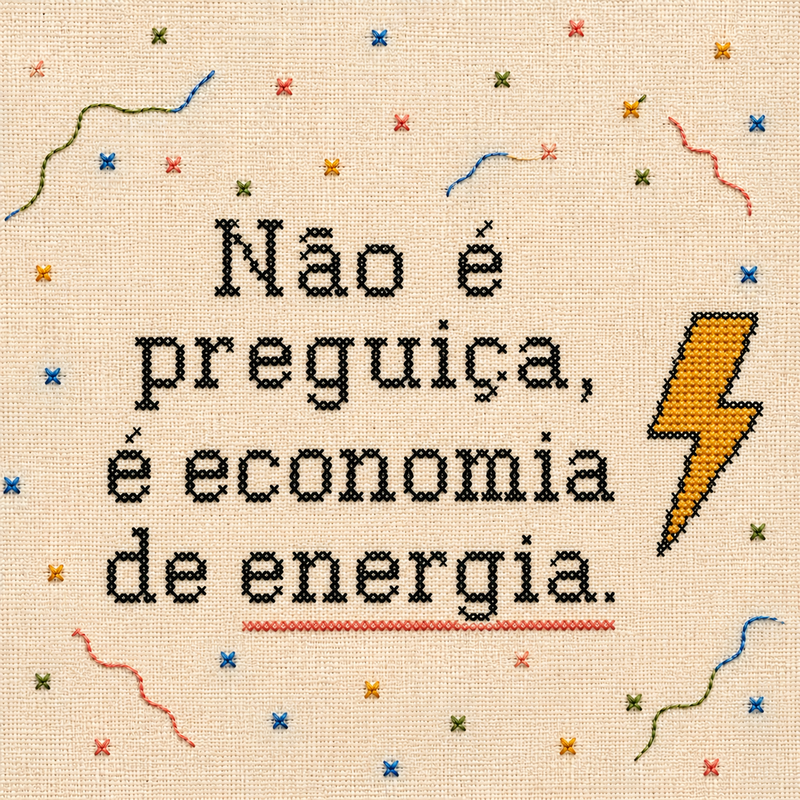 Azulejo Não é Preguiça, é Economia de Energia