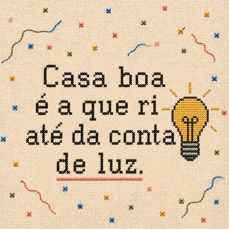 Azulejo Casa Boa é a Que Ri