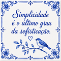 Azulejo Simplicidade e Sofisticação em Azul