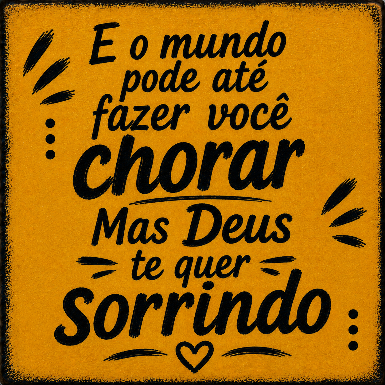 Azulejo E o Mundo Pode Até Fazer Você Chorar