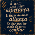 Azulejo Sentir uma Nova Esperança